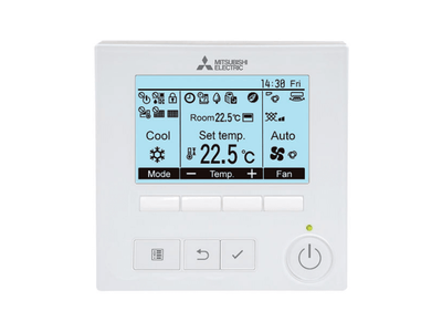 Mitsubishi Electric Wired Backlit Controller PAR-41MAA